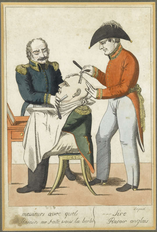 Napoléon rasé par Wellington