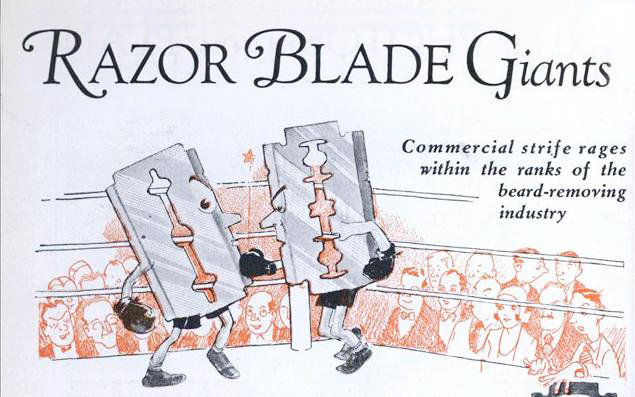 Probak et Gillette - les géants de la lame de rasoir 1931